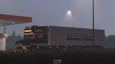 Scania T580 Klemmensen+Trailer v4.0 1.52