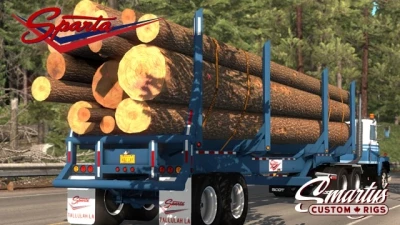 Sparta 4 Bolster Log Trailer v1.1.1