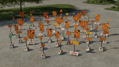 Swedish Construction Sign Pack v1.0.0.0