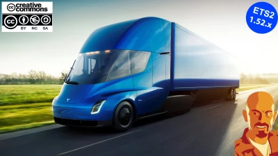 TESLA SEMI TRUCK 2019 v1.0 FIX ETS2 1.52.x