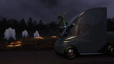 TESLA SEMI TRUCK 2019 v1.0 FIX ETS2 1.52.x