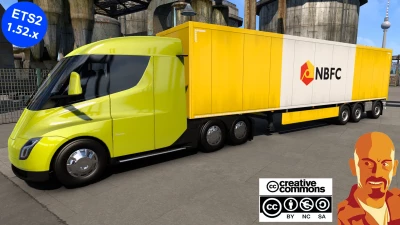 TESLA SEMI TRUCK 2019 v1.0 FIX ETS2 1.52.x