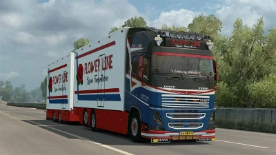 Volvo FH16 Tandem Flower Line v4.0 1.51