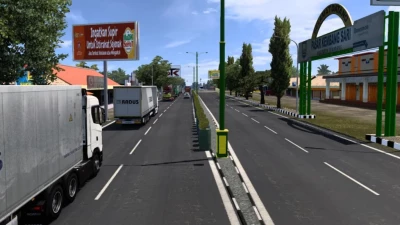 21 Combined Map Indonesia V7.2 Update ETS2 1.53