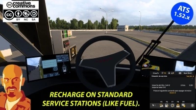 ATS TESLA SEMI TRUCK 2019 IMPROVED DEF (AUTONOMY & RECHARGE) v1.0