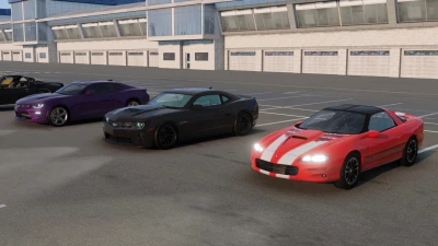 Big American Muscle Cars Pack BeamNG v1.0