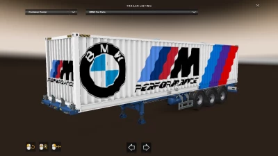 BMW Cargo Container Trailer v1.0