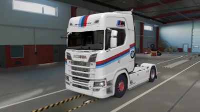 BMW SKIN FOR SCANIA S NextGen TRUCK 1.53