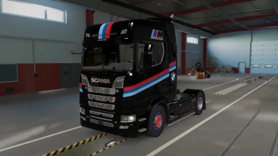 BMW SKIN FOR SCANIA S NextGen TRUCK 1.53