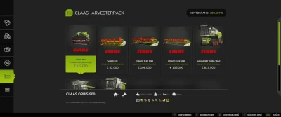 Claas Harvester Pack v1.0.0.0