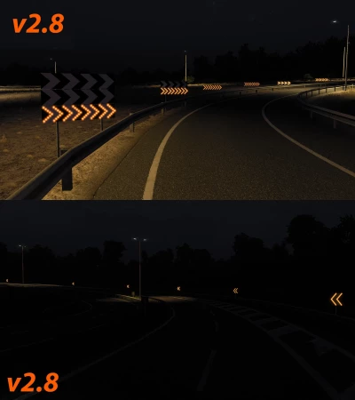 DANGEROUS TURN LIGHTS v2.8 ETS2 1.52-1.53.x