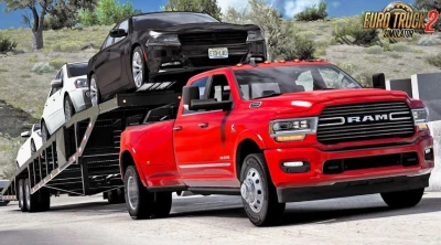 Dodge RAM 3500 (RVM) + Trailers v4.7