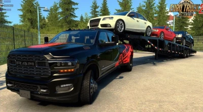 Dodge RAM 3500 (RVM) + Trailers v4.7