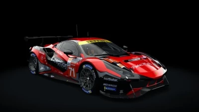 Ferrari 488 GTE Evo 2018 Le Mans Spec Michelotto v1.0