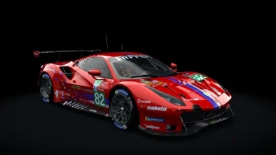 Ferrari 488 GTE Evo 2018 Le Mans Spec Michelotto v1.0