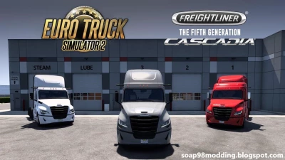 Freightliner Cascadia 2024 by soap98 v1.0 ETS2 1.53