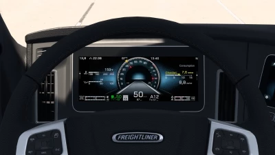 Freightliner Cascadia 2024 Improved Dashboard v1.1