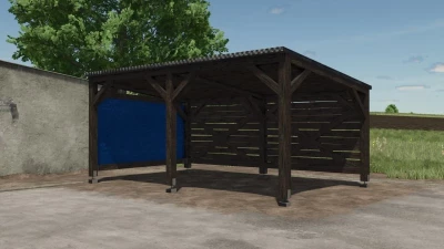 FS25 Bale Shelter/Machine Shelter Package v1.0.0.0