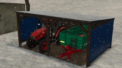 FS25 Bale Shelter/Machine Shelter Package v1.0.0.0