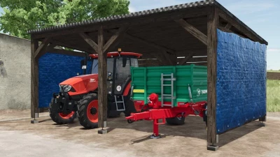 FS25 Bale Shelter/Machine Shelter Package v1.0.0.0