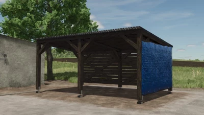 FS25 Bale Shelter/Machine Shelter Package v1.0.0.0