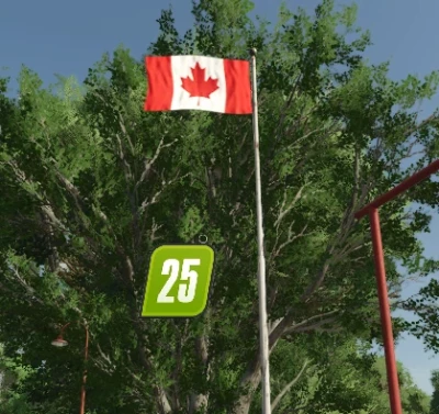 FS25 Canada Flag v1.0.0.0