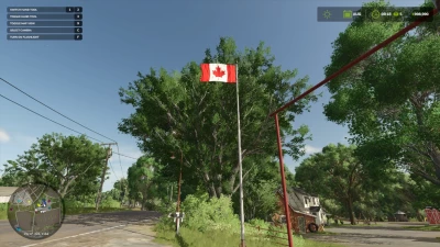 FS25 Canada Flag v1.0.0.0