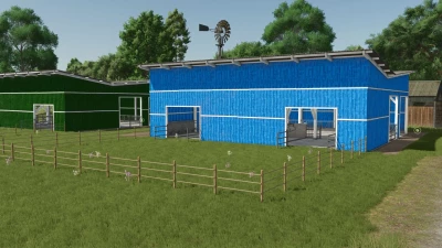 FS25 Cowbarn Blue v1.0.0.0