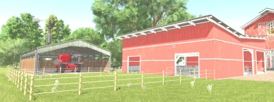 FS25 Cowbarn Red v1.0.0.0