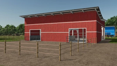 FS25 Cowbarn Red v1.0.0.0