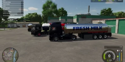 FS25 milk trailer v1.0.0.0