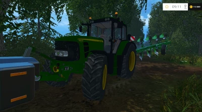 JOHN DEERE 6830 PREMIUN 4WD TURBO MEGA HIT V1.0