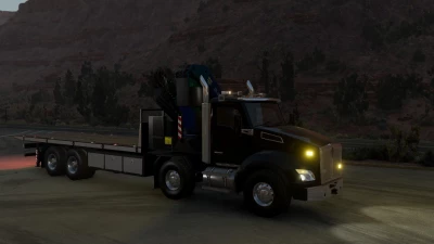 Kenworth  t880 flatbed v1.3 0.33