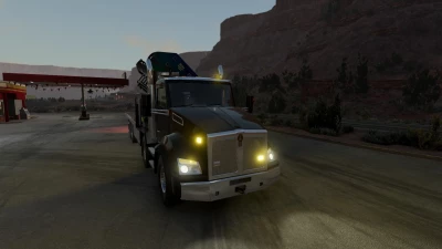 Kenworth  t880 flatbed v1.3 0.33