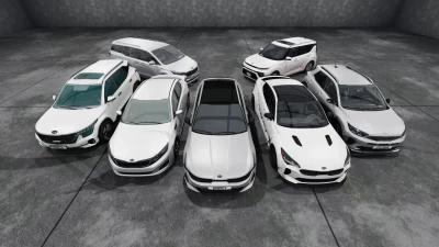 Kia Pack BeamNG (Stonic, Carnival, Soul, K5, Seltos, Optima, Stinger) V1.0