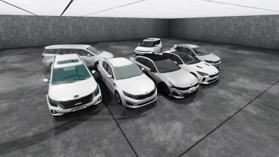 Kia Pack BeamNG (Stonic, Carnival, Soul, K5, Seltos, Optima, Stinger) V1.0