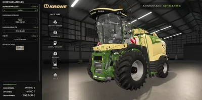 Krone Big X 1180 with Tank v1.0.0.0