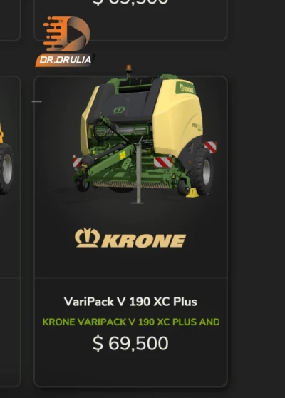 Krone Pre Chamber + Fast Wrapping v1.0.0.0