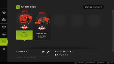 Kuhn TMR Pack v1.0.0.0