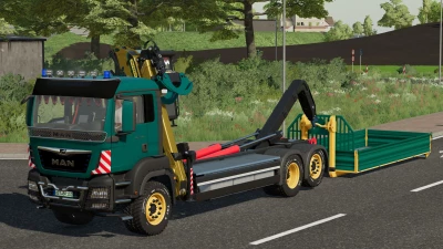 MAN TGS HKL Truck with Crane v1.0.0.0