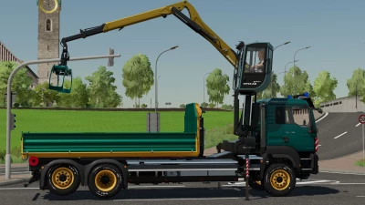 MAN TGS HKL Truck with Crane v1.0.0.0