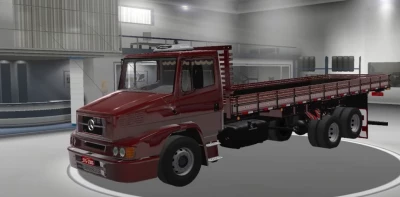 Mercedes Benz 1620 e Atron 2324 Com Carroceria e Bau v4.0