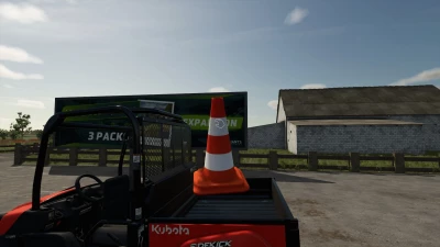 Movable traffic cone v1.0.0.0