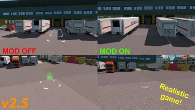 NO ICONS MOD v2.5 ETS2 1.52-1.53.x