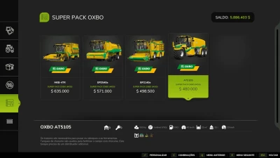 Oxbo Pack Edit v1.0.0.0