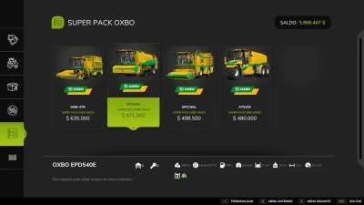 Oxbo Pack Edit v1.0.0.0