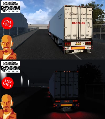 P. BJARNE ANDERSEN LAMBERET TRAILER v1.0 ETS2 1.52-1.53.x