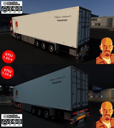 P. BJARNE ANDERSEN LAMBERET TRAILER v1.0 ETS2 1.52-1.53.x