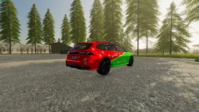 Peugeot 508 PSE SW 2024 Christmas v1.0.0.0