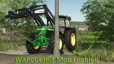 Remove Frontloader Axle Locking v1.0.0.0